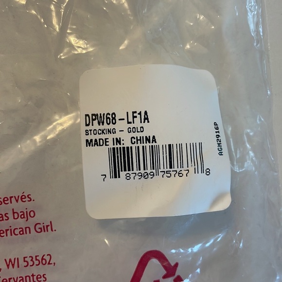 American Girl doll Christmas stockings. 
Never opened. higher prices on eBay. - Picture 5 of 6